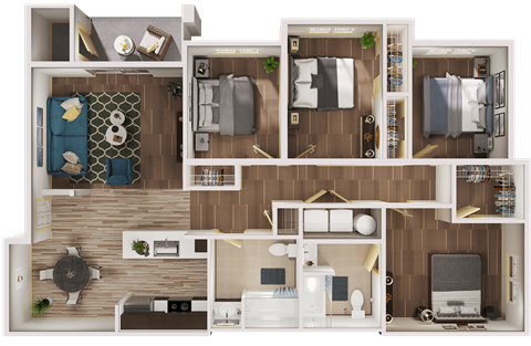 14615 Madison Way 1-5 Beds Apartment, Affordable for Rent - Photo Gallery 13